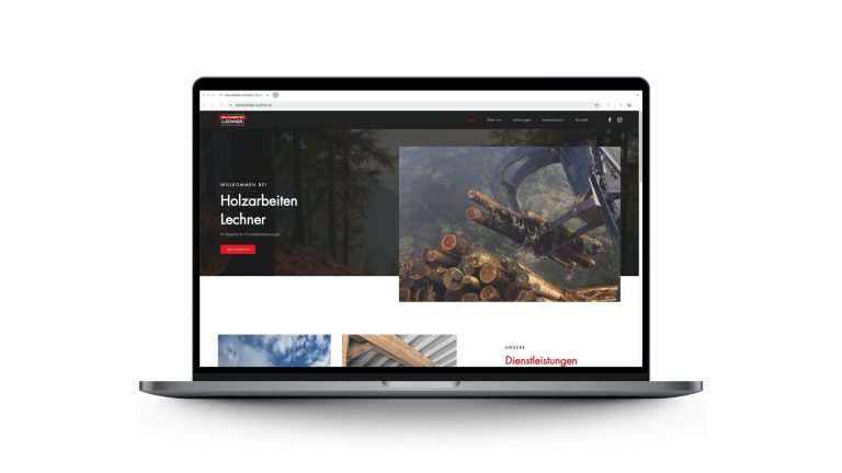 Webdesign - Holzarbeiten Lechner